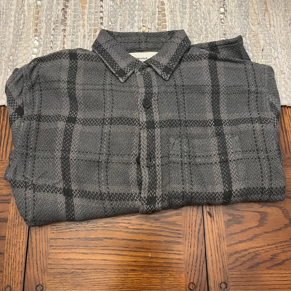 Abercrombie & Fitch Men Flannel Shirt